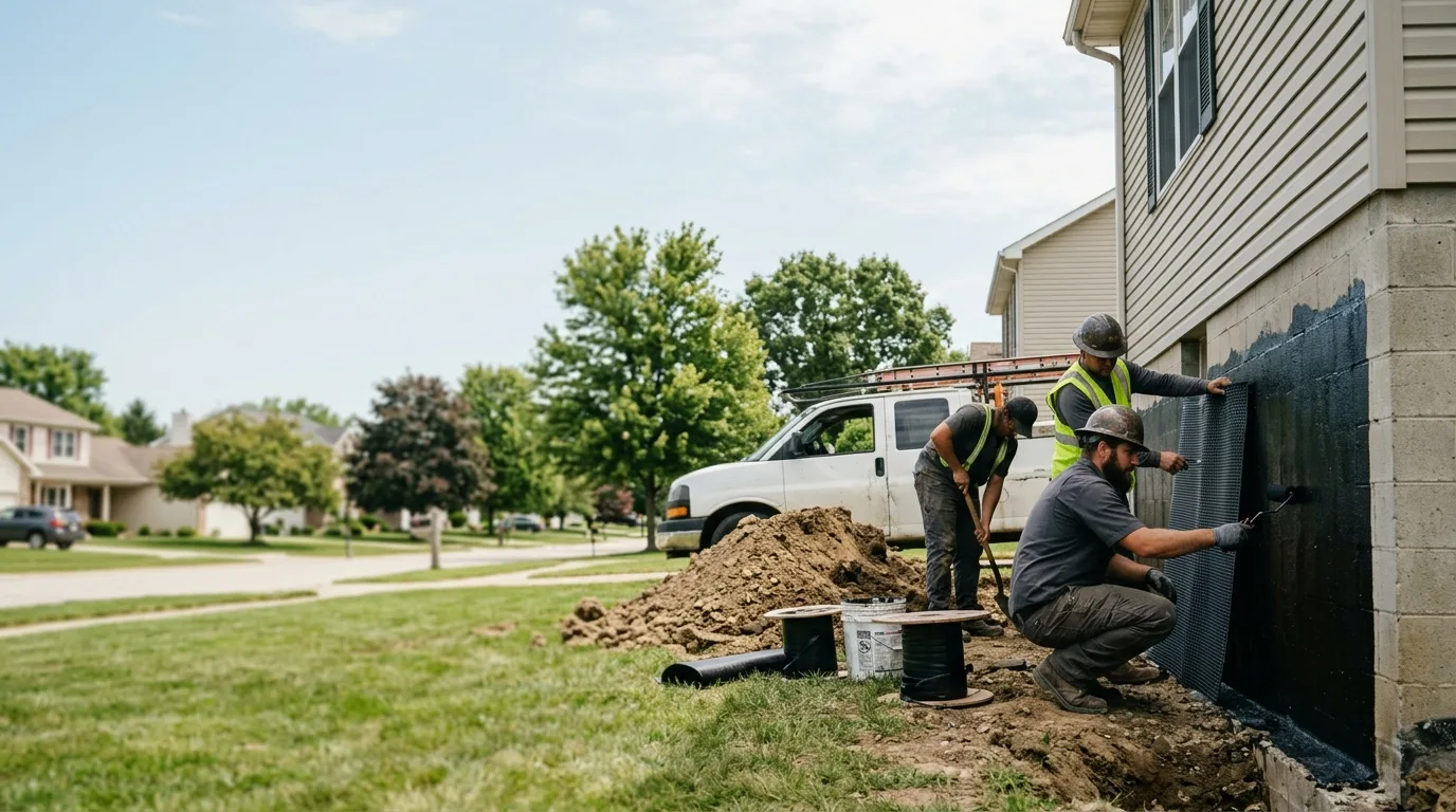 Basement Waterproofing in Tipp City, OH near me
